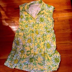 Lilly Pulitzer Arley Dress in Limoncello Sunbelievable Size XL